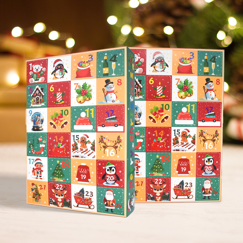 Wedding Supply Kit - 1-5Pcs Christmas Surprise Boxes Calendar Boxes