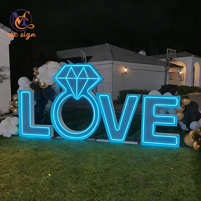 Freestanding LED Sign Board 4f - Wedding Party Supply Rentals 评论和价格