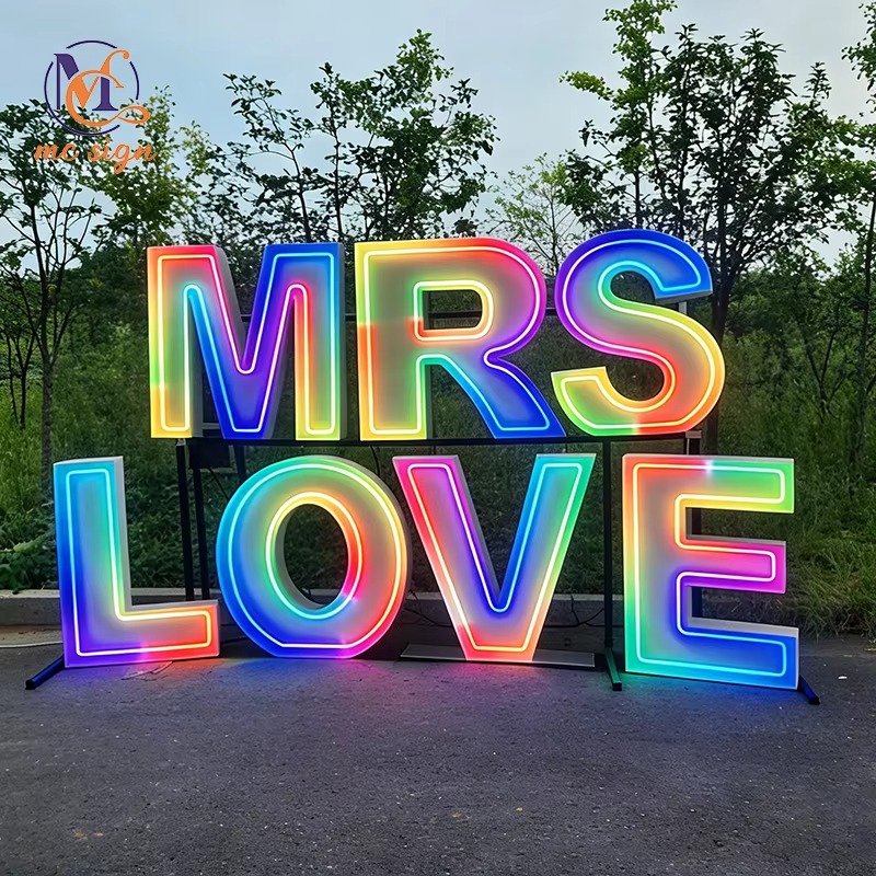 Freestanding LED Sign Board 4f - Wedding Party Supply Rentals 评论和价格