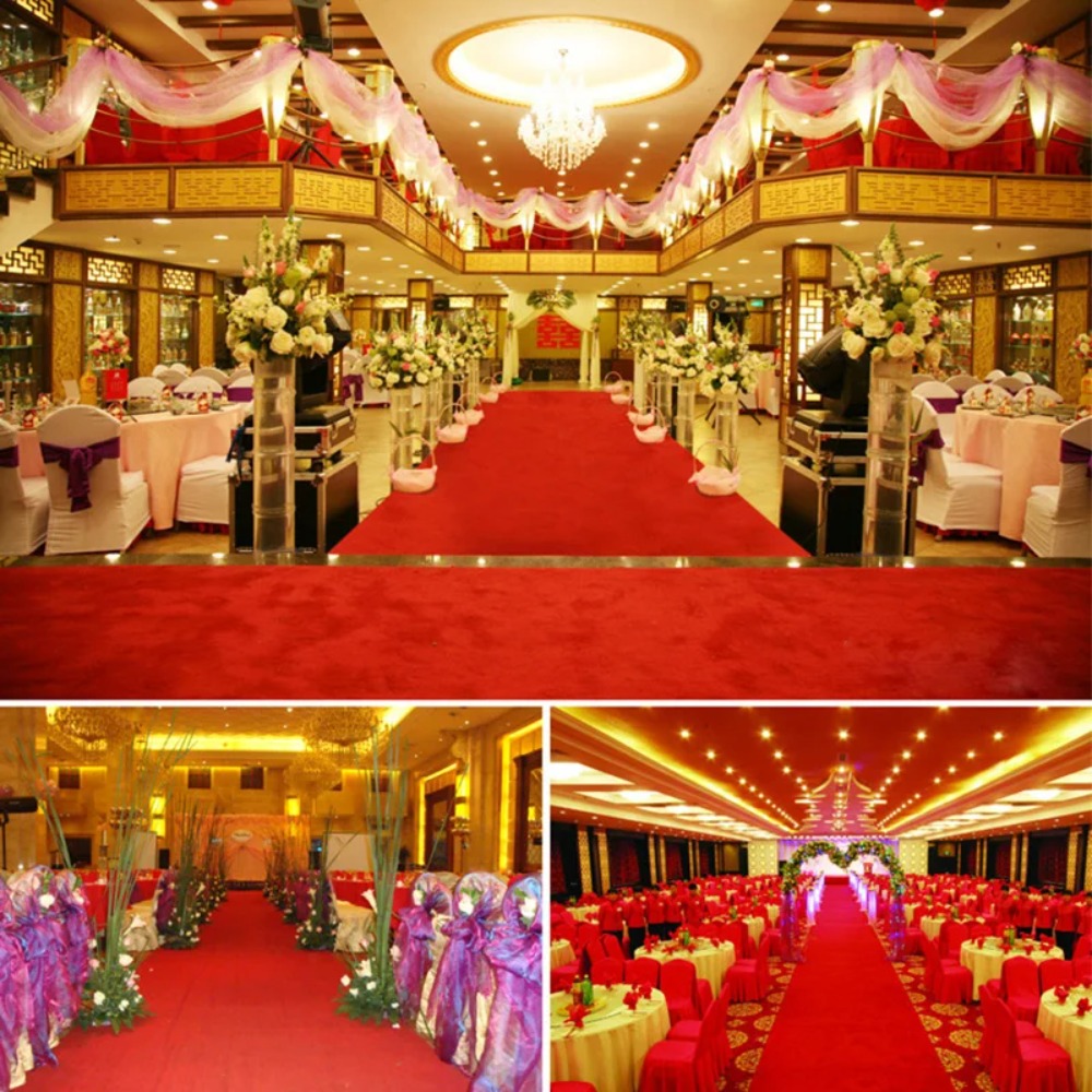 Outdoor Red Carpet Mats Aisle  - Wedding Tap 评论和价格
