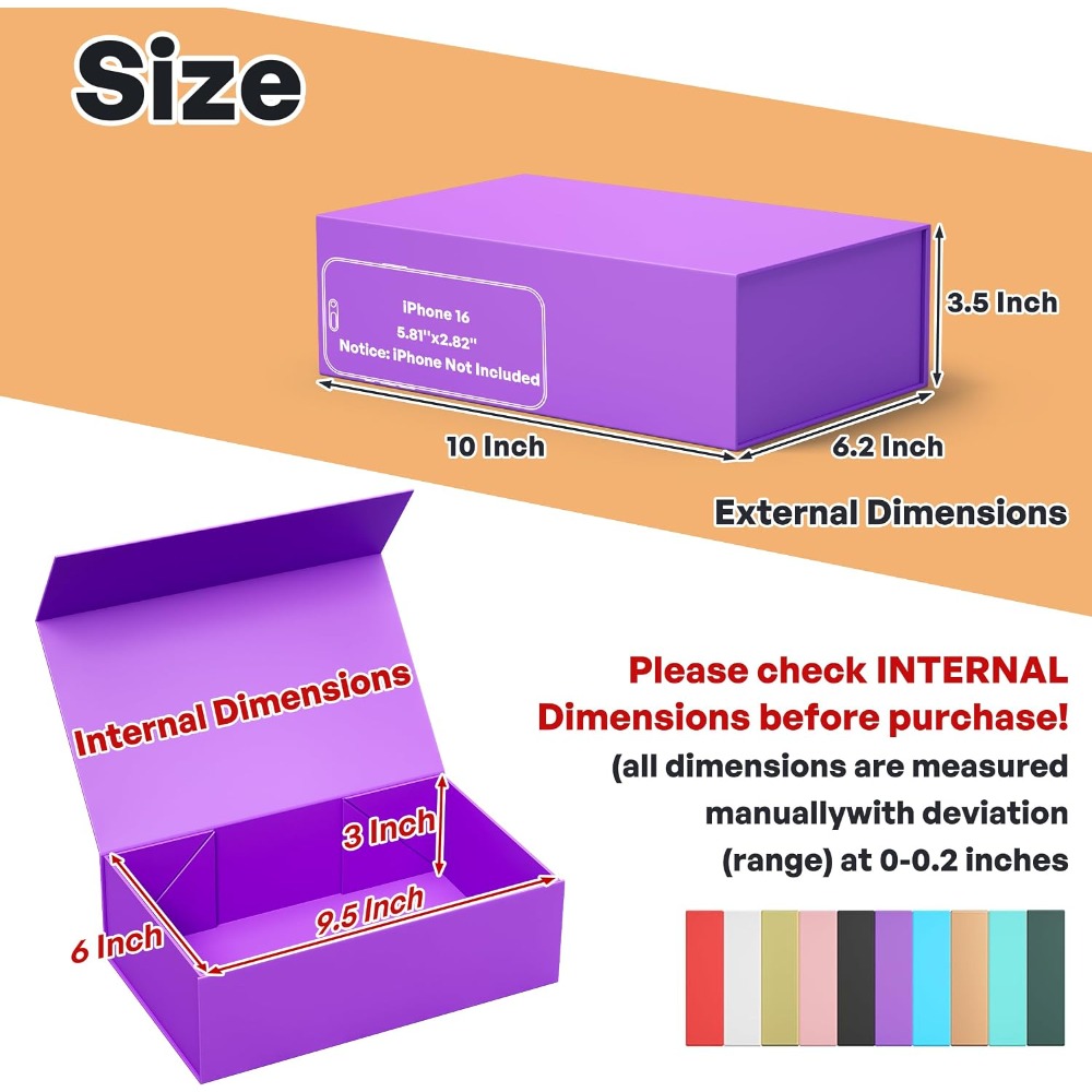 Collapsible Magnetic Closure G - Wedding Packaging 评论和价格