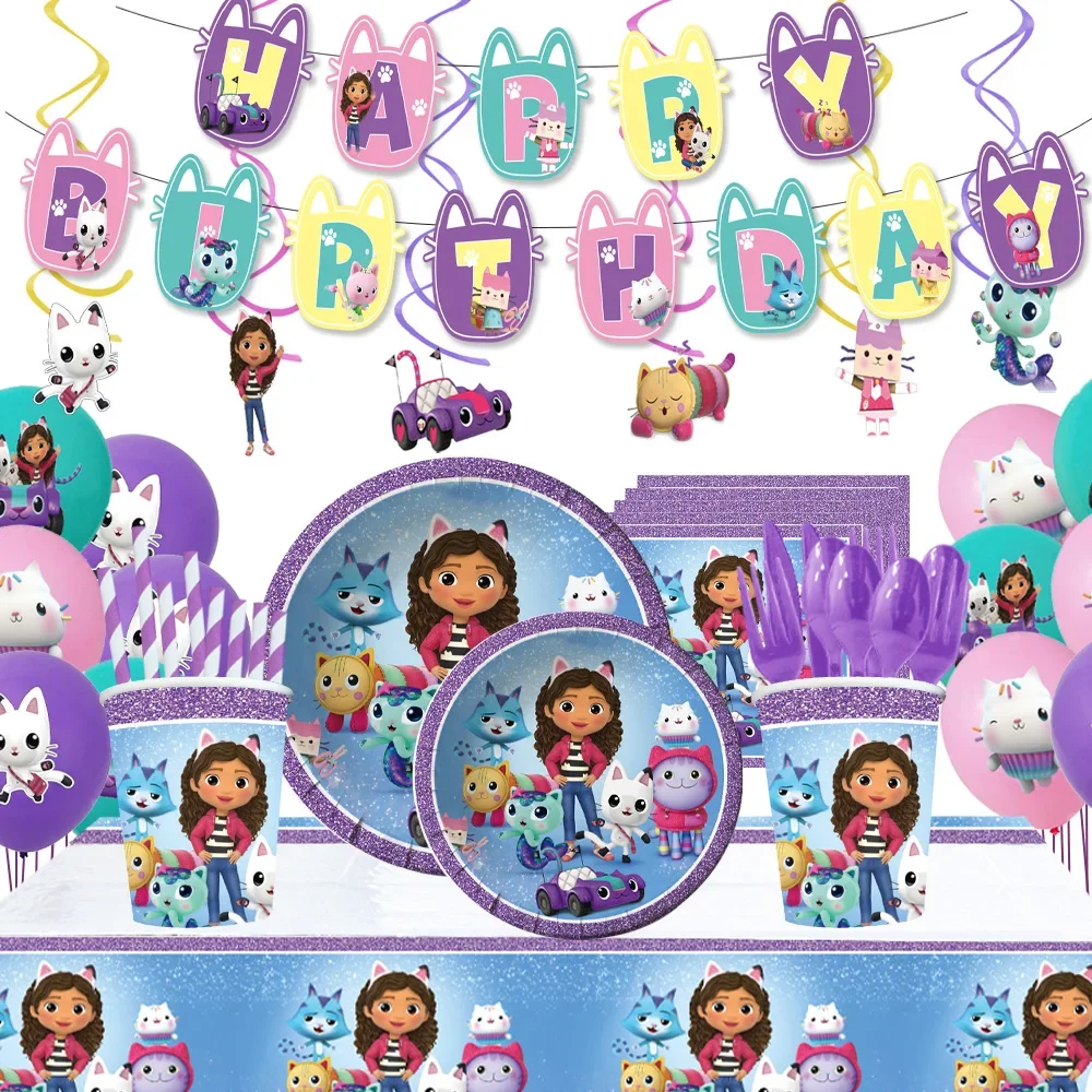Gabby's Dollhouse Birthday Par - Wedding Supply Kit 评论和价格