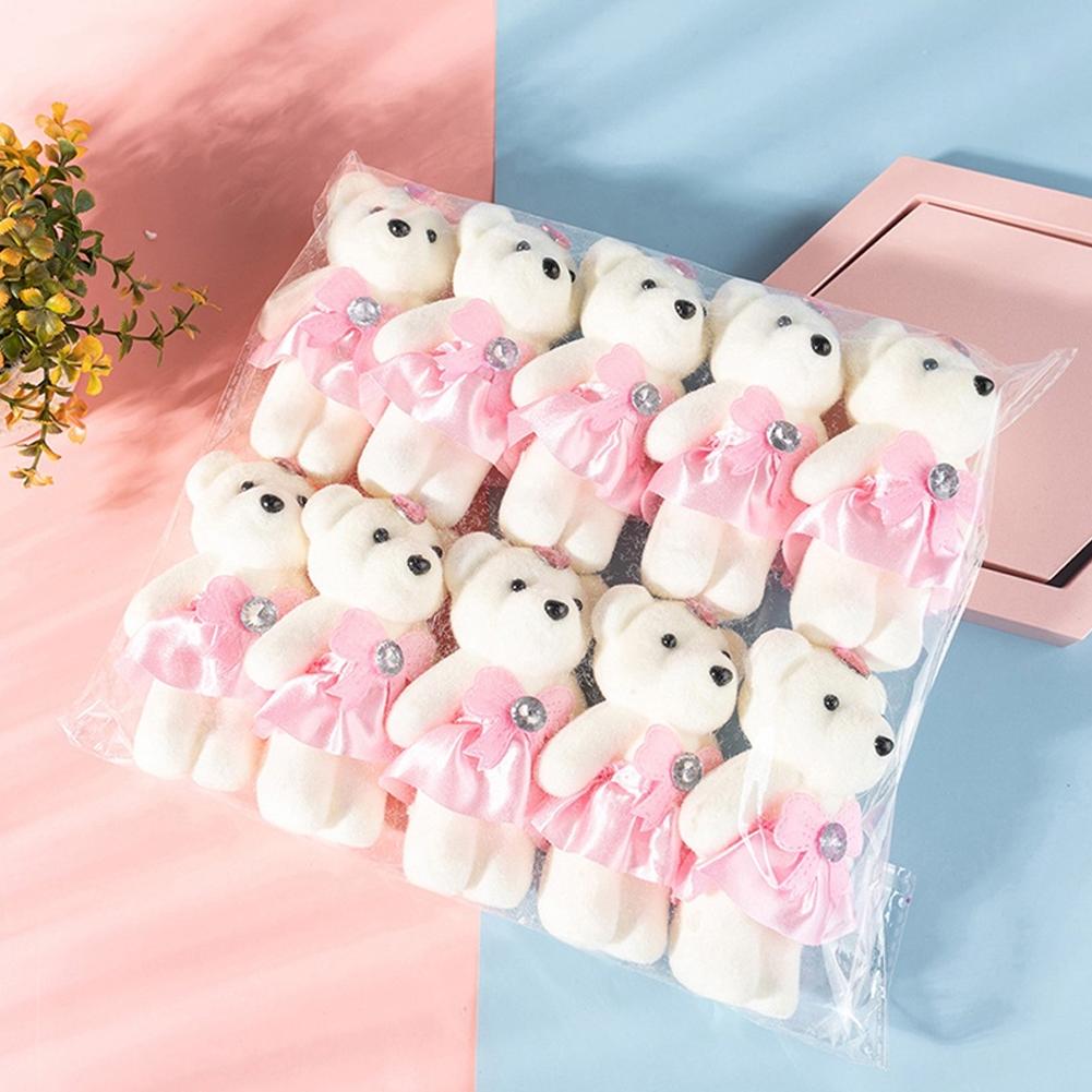 10pcs/Bag Bouquet Bear Ice Cre - Wedding Packaging 评论和价格
