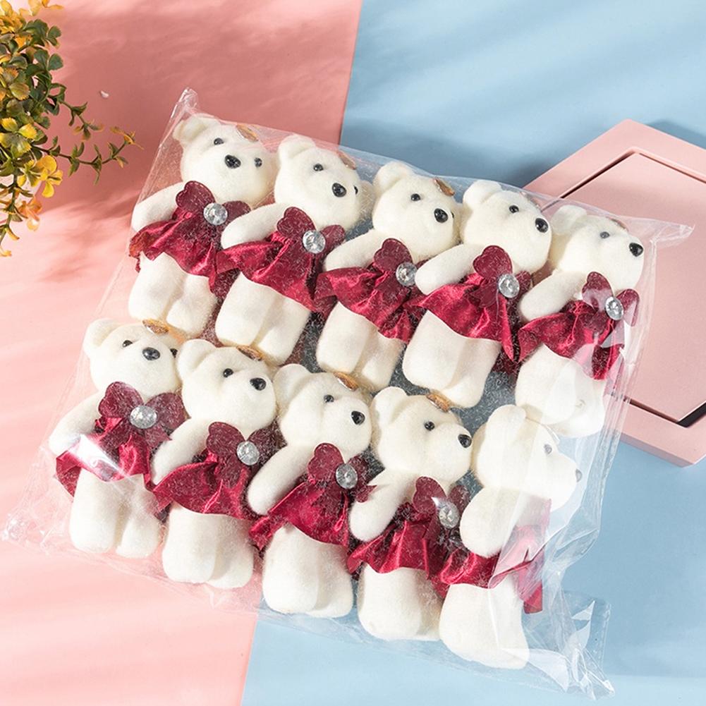 10pcs/Bag Bouquet Bear Ice Cre - Wedding Packaging 评论和价格