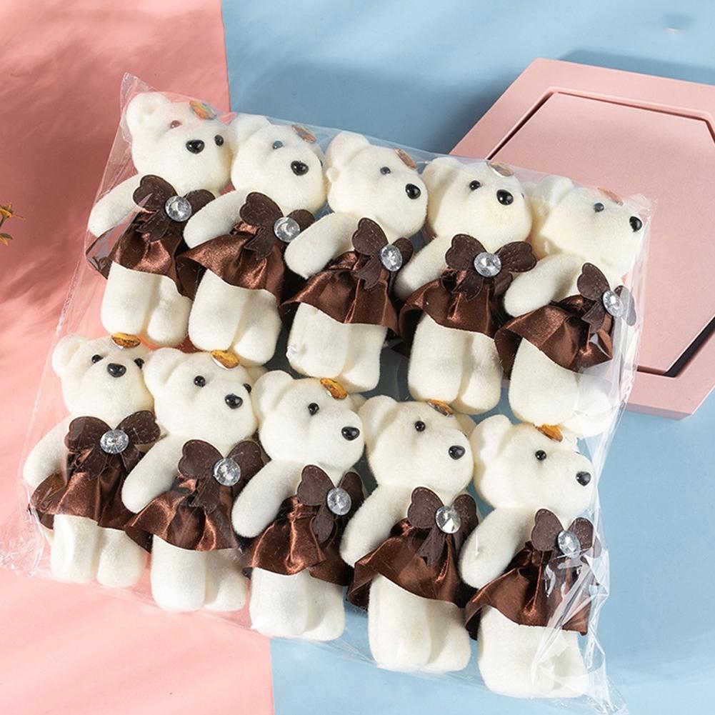 10pcs/Bag Bouquet Bear Ice Cre - Wedding Packaging 评论和价格