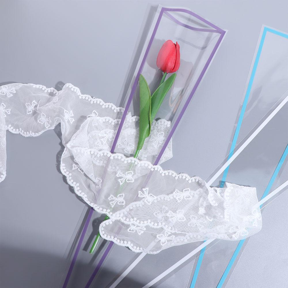 50PCS Transparent Flower Packa - Wedding Packaging 评论和价格