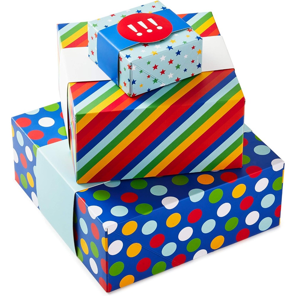 Colorful Gift Boxes Assorted S - Wedding Packaging 评论和价格