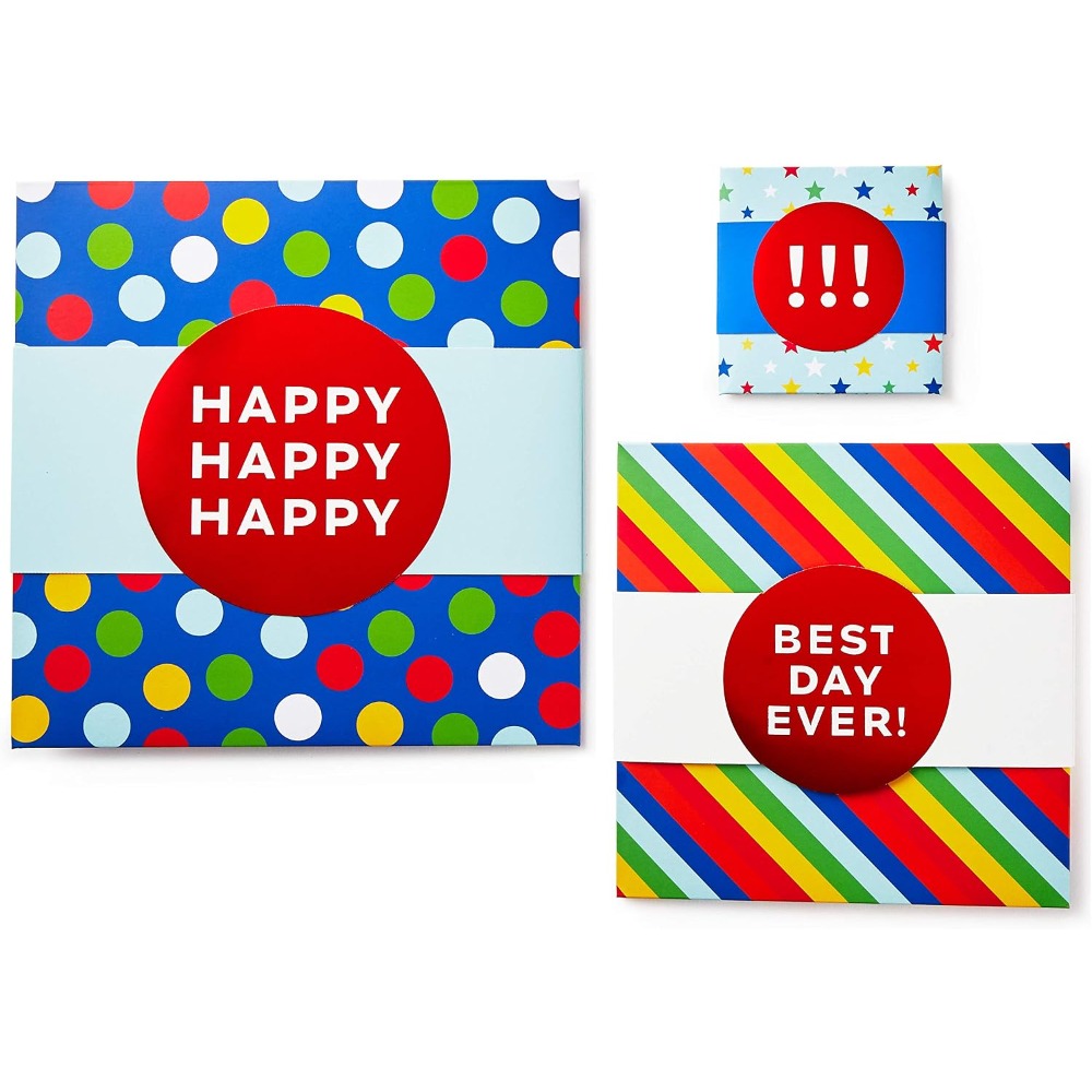 Colorful Gift Boxes Assorted S - Wedding Packaging 评论和价格