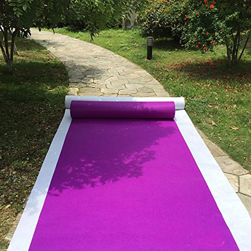 Pure Purple Non-woven Fabric W - Wedding Tap 评论和价格
