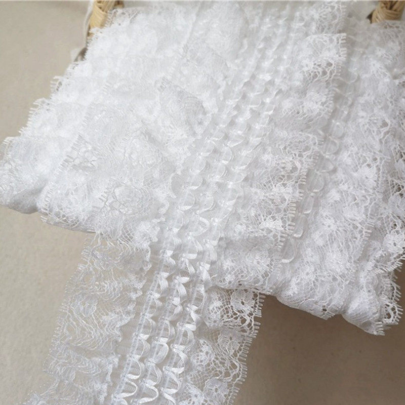 6.5CM Wide Exquisite White Emb - Wedding Water Supply 评论和价格