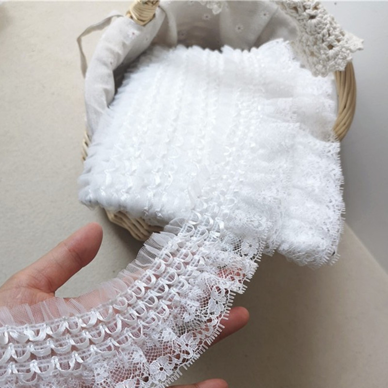 6.5CM Wide Exquisite White Emb - Wedding Water Supply 评论和价格