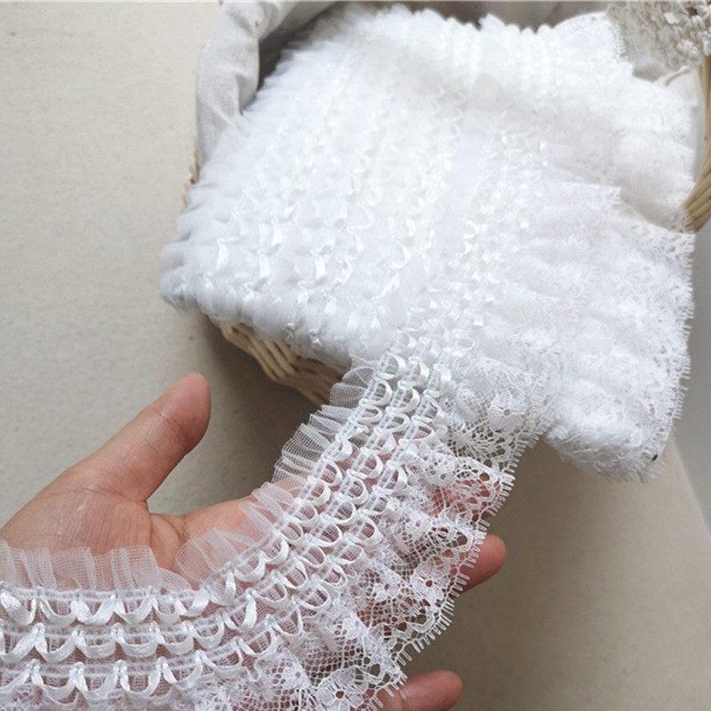 6.5CM Wide Exquisite White Emb - Wedding Water Supply 评论和价格