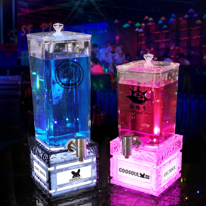 LED Beer Keg with Tap 2L& 3L G - Wedding Alcohol Supply 评论和价格