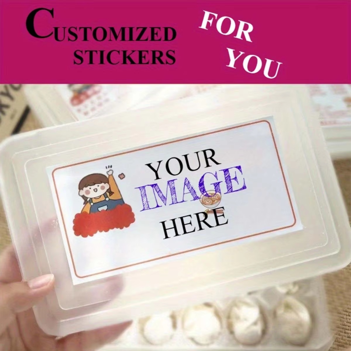 Custom Rectangular Stickers –  - Wedding Packaging 评论和价格