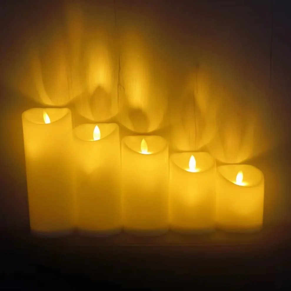 LED Electric Candle Lamp Swing - Wedding Power Supply 评论和价格