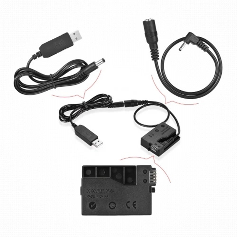 DR-E8 Dummy Battery With DC Po - Wedding Power Supply 评论和价格