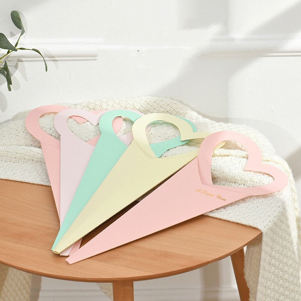 10pcs Romantic Heart Single Fl - Wedding Packaging 评论和价格