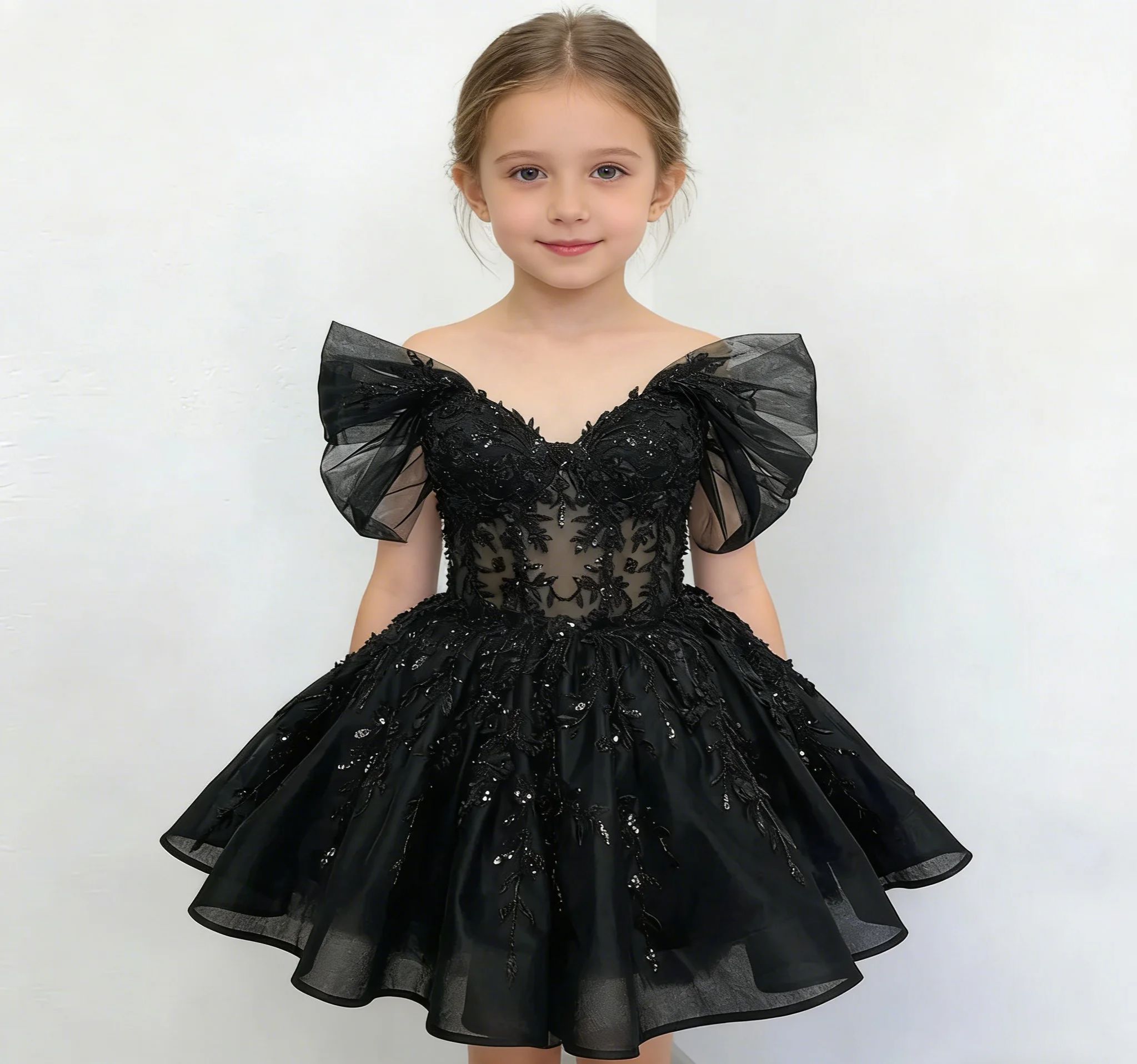 Customized Off Shoulder Black  - Bridal Sash Ribbon 评论和价格