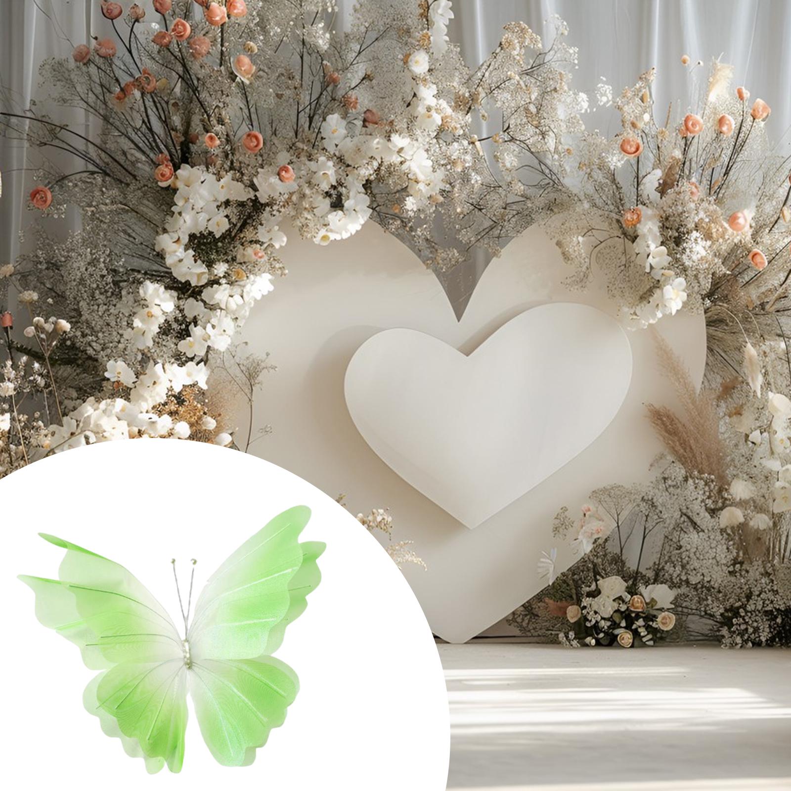 Yarn Artificial Butterfly Deco - Wedding Supply Shops 评论和价格